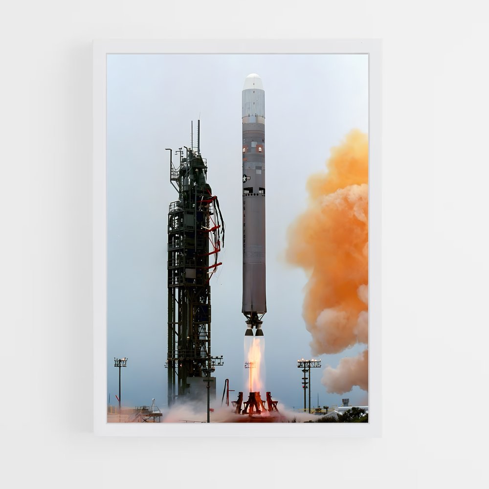 Poster Magnifique satellite météorologique – affiche Astronomie (vue 3)